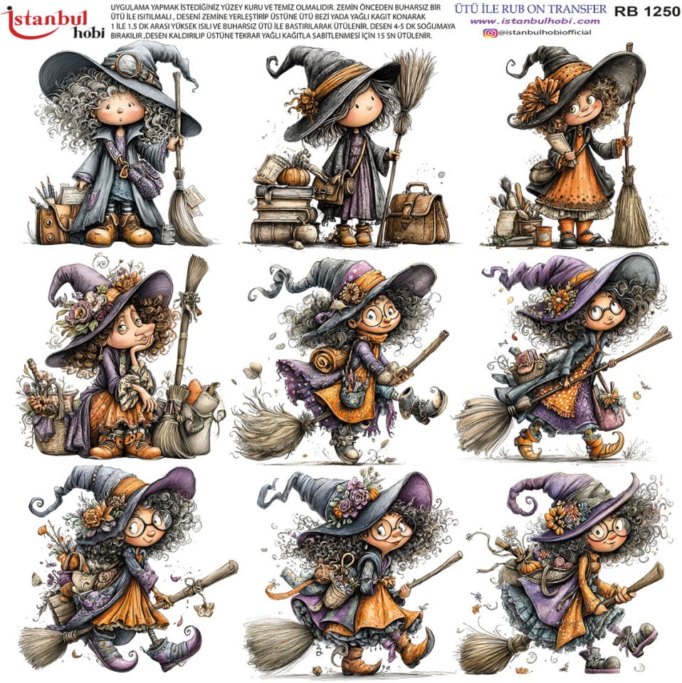 Ütü İle Rub On Transfer 30x30cm RB1250