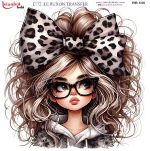 Ütü İle Rub On Transfer 30x30cm RB535