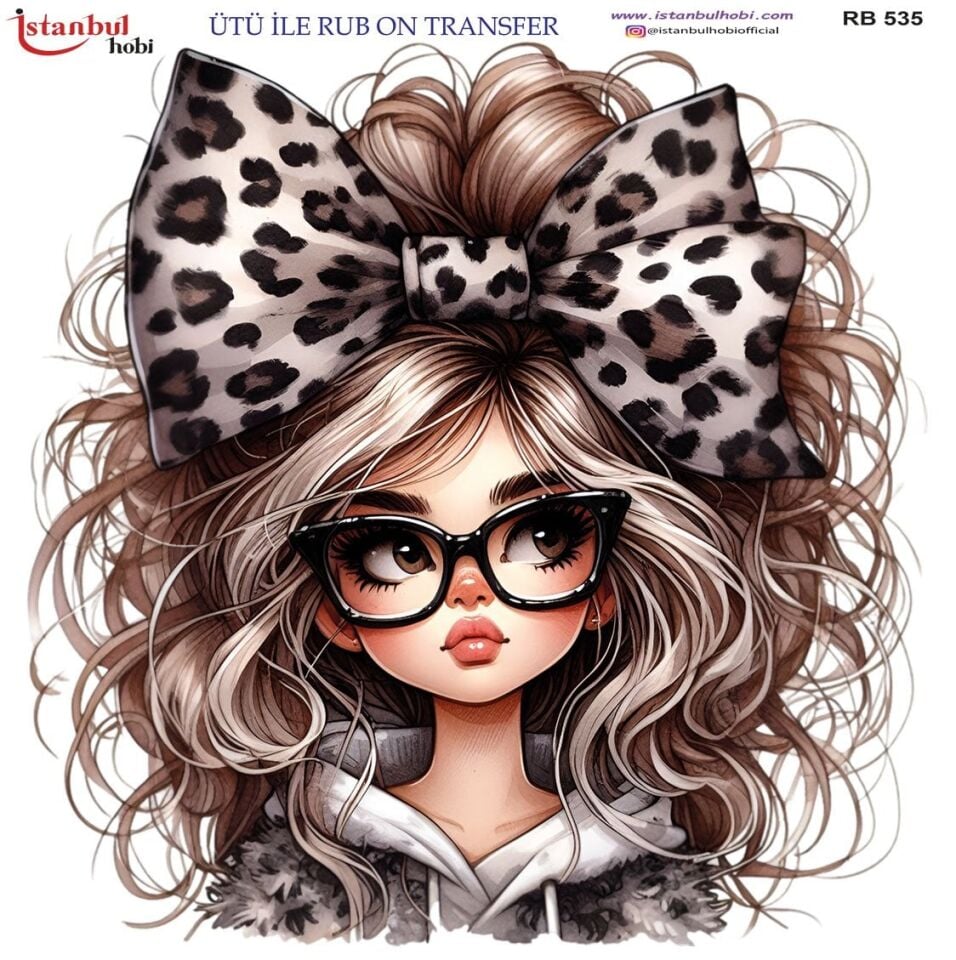 Ütü İle Rub On Transfer 30x30cm RB535