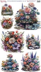 Ütü İle Rub On Transfer 30x50cm CK250