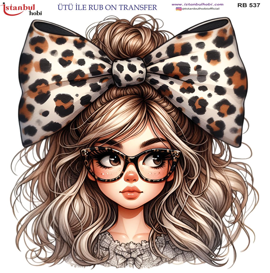 Ütü İle Rub On Transfer 30x30cm RB537