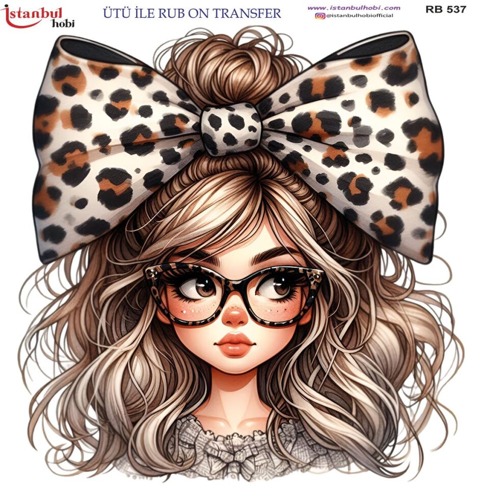 Ütü İle Rub On Transfer 30x30cm RB537