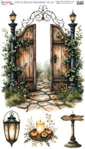 Ütü İle Rub On Transfer 30x50cm CK253