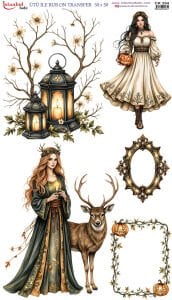 Ütü İle Rub On Transfer 30x50cm CK254