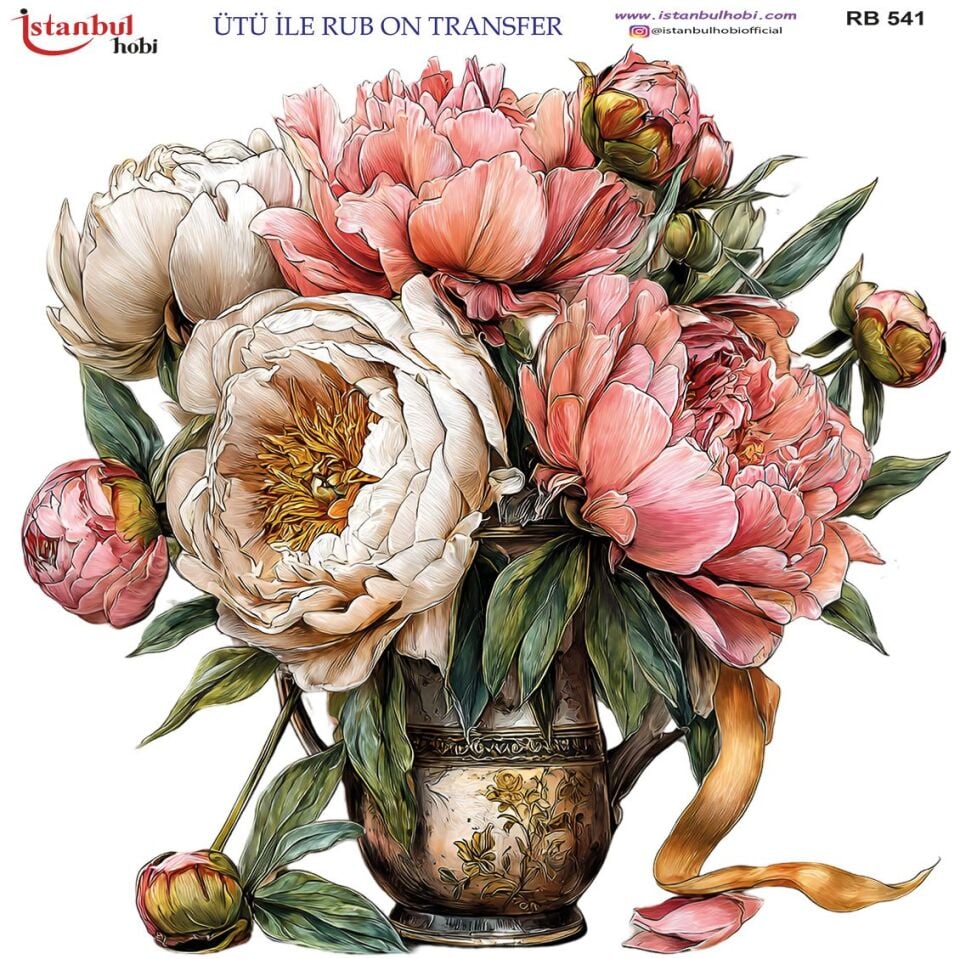 Ütü İle Rub On Transfer 30x30cm RB541
