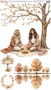 Ütü İle Rub On Transfer 30x50cm CK256