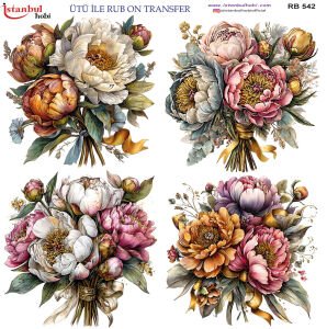 Ütü İle Rub On Transfer 30x30cm RB542