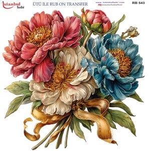 Ütü İle Rub On Transfer 30x30cm RB543