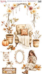Ütü İle Rub On Transfer 30x50cm CK258