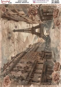 Pirinç Dekopaj Kağıdı 30x42cm PT-2178