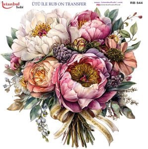 Ütü İle Rub On Transfer 30x30cm RB544