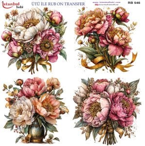 Ütü İle Rub On Transfer 30x30cm RB546