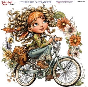 Ütü İle Rub On Transfer 30x30cm RB547
