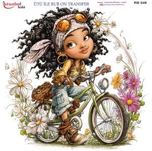 Ütü İle Rub On Transfer 30x30cm RB549