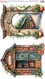 Ütü İle Rub On Transfer 30x50cm CK264