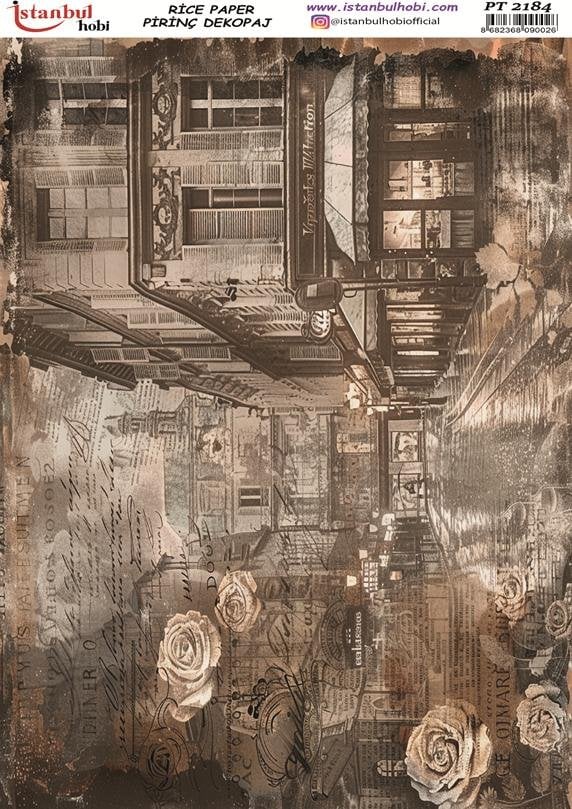 Pirinç Dekopaj Kağıdı 30x42cm PT-2184