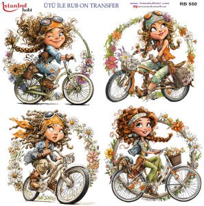 Ütü İle Rub On Transfer 30x30cm RB550