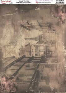Pirinç Dekopaj Kağıdı 30x42cm PT-2188