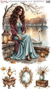 Ütü İle Rub On Transfer 30x50cm CK269