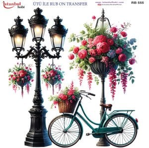 Ütü İle Rub On Transfer 30x30cm RB555