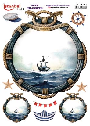 Sulu Transfer Kağıdı 25x35cm ST-1797