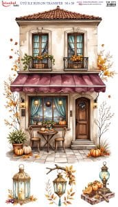 Ütü İle Rub On Transfer 30x50cm CK271