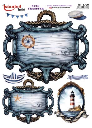 Sulu Transfer Kağıdı 25x35cm ST-1799