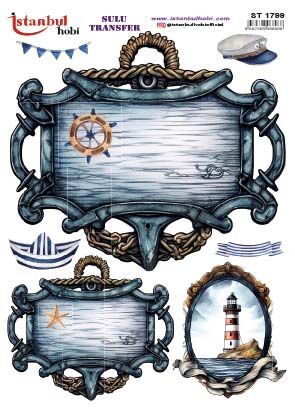 Sulu Transfer Kağıdı 25x35cm ST-1799