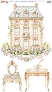 Ütü İle Rub On Transfer 30x50cm CK272