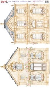 Ütü İle Rub On Transfer 30x50cm CK273