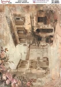 Pirinç Dekopaj Kağıdı 30x42cm PT-2193
