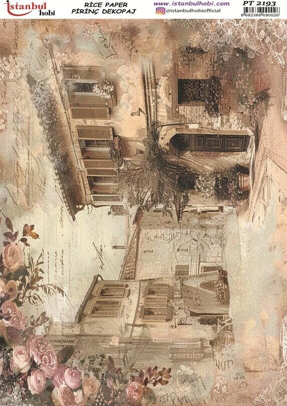 Pirinç Dekopaj Kağıdı 30x42cm PT-2193