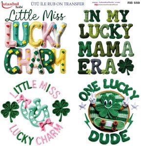 Ütü İle Rub On Transfer 30x30cm RB559