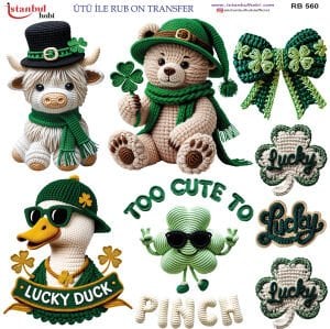 Ütü İle Rub On Transfer 30x30cm RB560