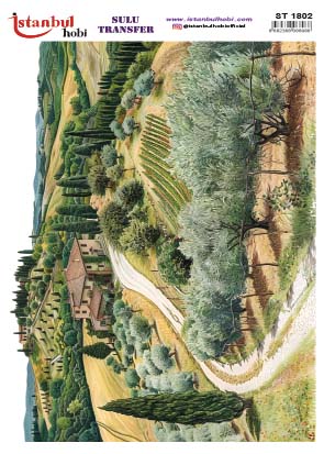 Sulu Transfer Kağıdı 25x35cm ST-1802