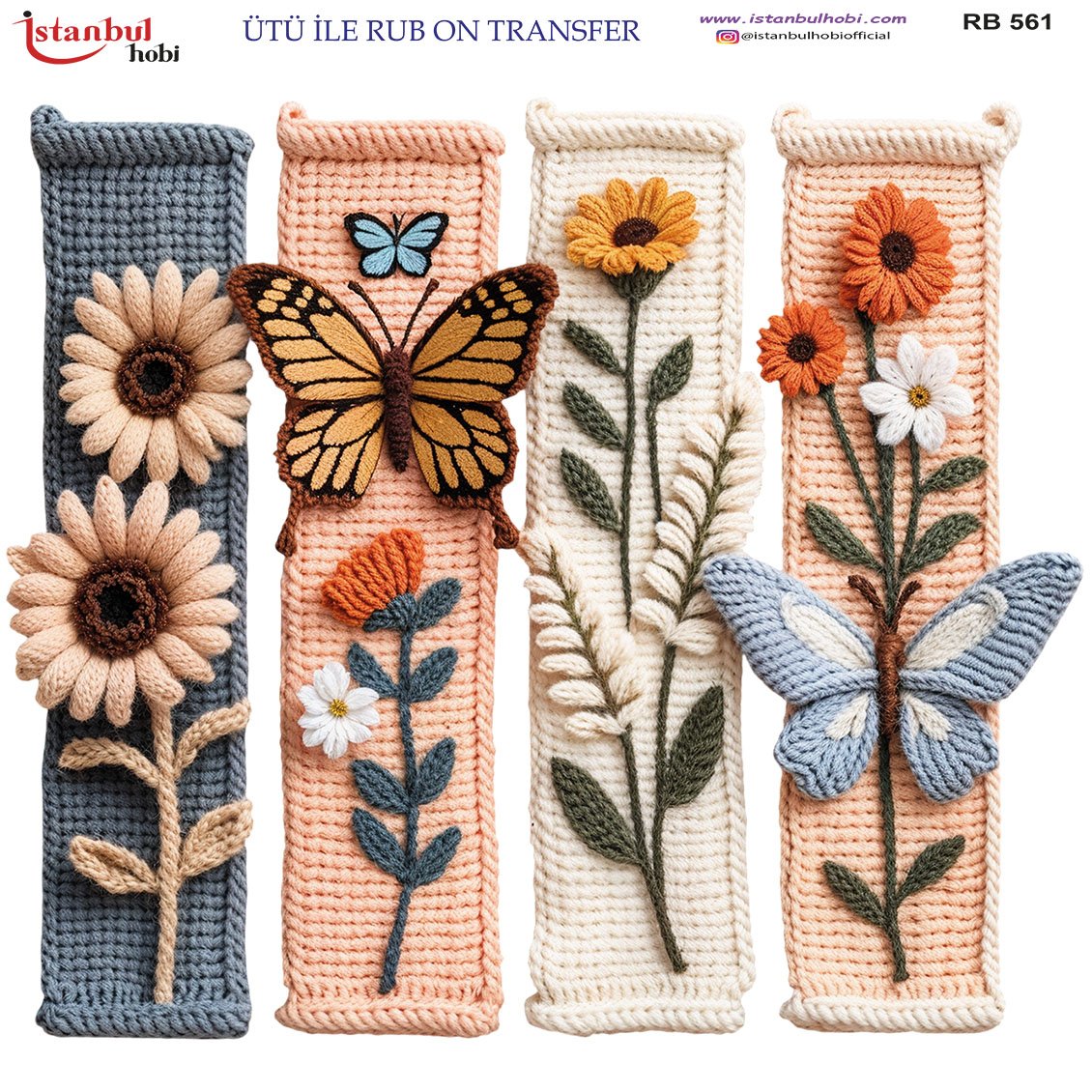 Ütü İle Rub On Transfer 30x30cm RB561