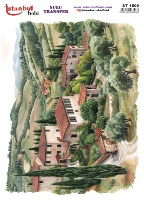Sulu Transfer Kağıdı 25x35cm ST-1803