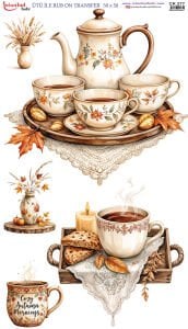 Ütü İle Rub On Transfer 30x50cm CK277