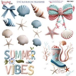 Ütü İle Rub On Transfer 30x30cm RB563
