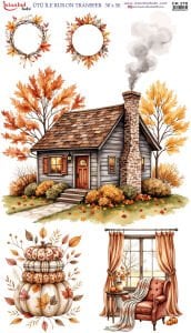 Ütü İle Rub On Transfer 30x50cm CK278