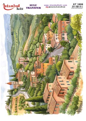 Sulu Transfer Kağıdı 25x35cm ST-1806