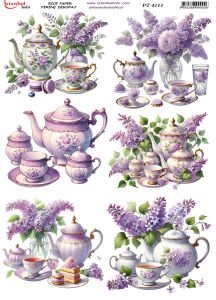 Pirinç Dekopaj Kağıdı 30x42cm PT-4111