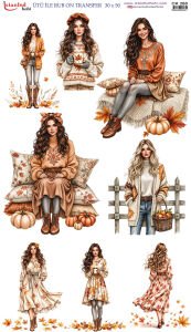 Ütü İle Rub On Transfer 30x50cm CK280