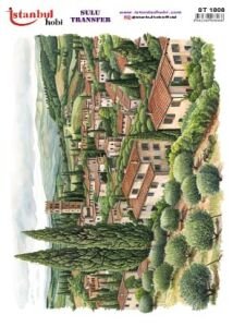 Sulu Transfer Kağıdı 25x35cm ST-1808