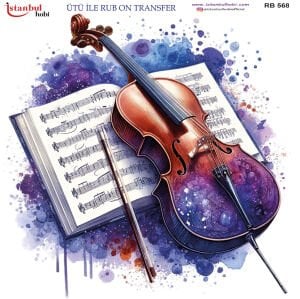 Ütü İle Rub On Transfer 30x30cm RB568