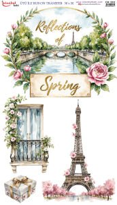 Ütü İle Rub On Transfer 30x50cm CK283