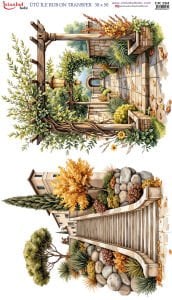 Ütü İle Rub On Transfer 30x50cm CK284