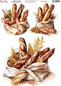 Pirinç Dekopaj Kağıdı 30x42cm PT-4141