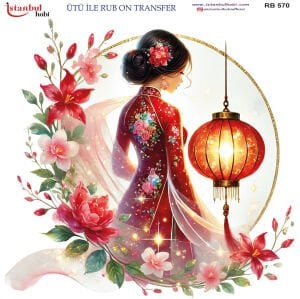 Ütü İle Rub On Transfer 30x30cm RB570