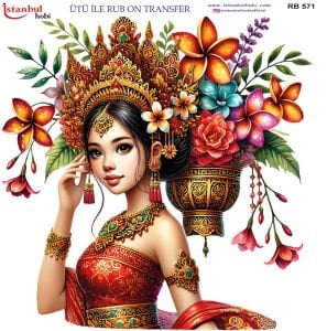 Ütü İle Rub On Transfer 30x30cm RB571